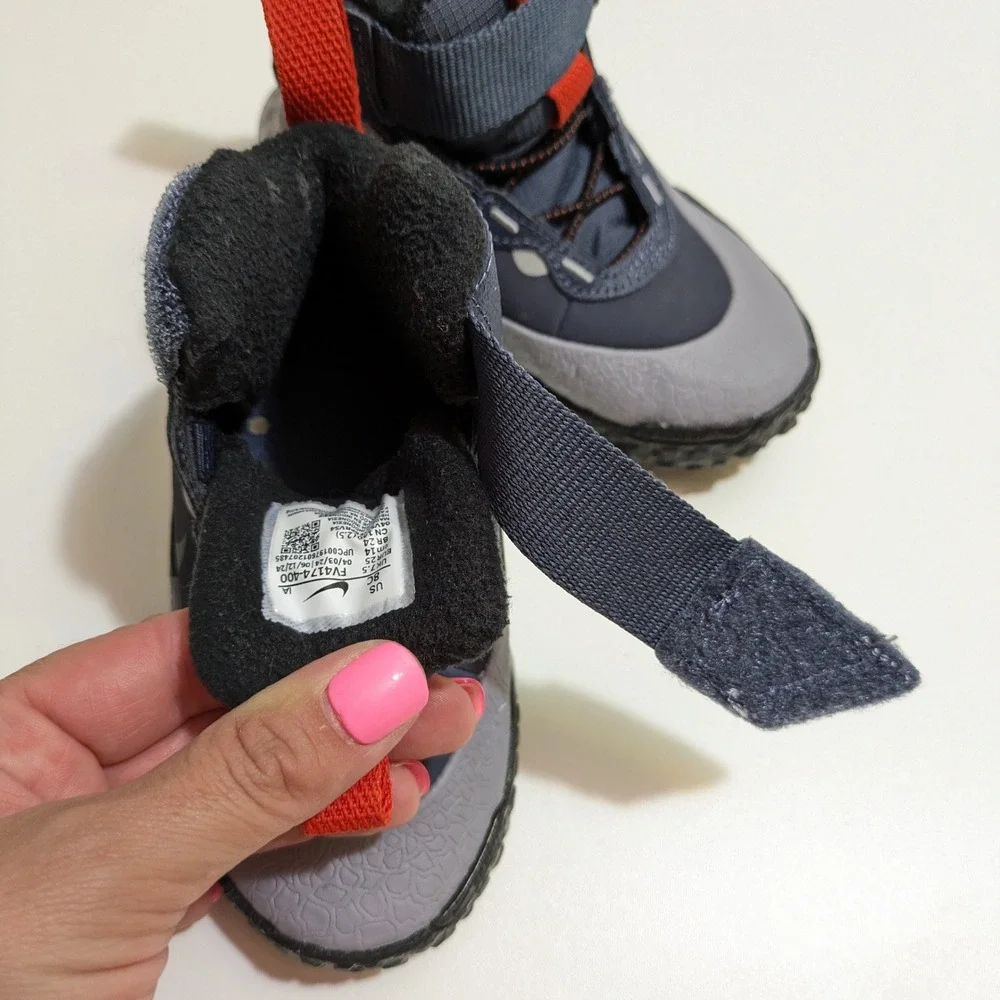 Nike Terrascout PS 8C Thunder Blue Grey Kids Boots FV4174-400 Outdoor Toddler